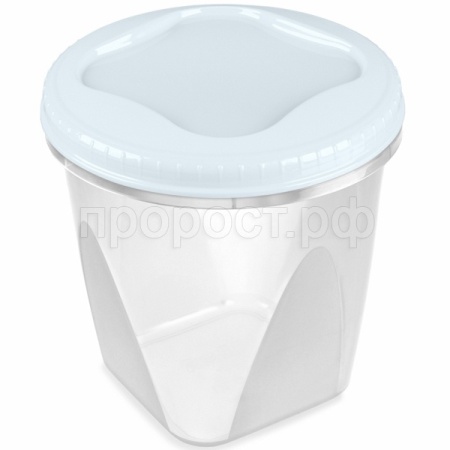 Банка д/хранения пищ. прод. Тондо 0,65л с завинчивающейся крышкой светло-голубой С285 /20шт/Мартика Банка д/хранения пищ. прод. Тондо 0,65л с завинчивающейся крышкой светло-голубой С285 /20шт/Мартика