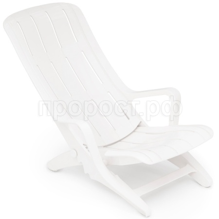 Кресло-шезлонг 94*65*80см белый М8899 /1шт/ Альтерн Кресло-шезлонг 94*65*80см белый М8899 /1шт/ Альтерн