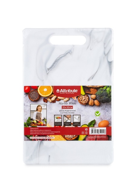 Доска разделочная MARBLE White 20х30см Доска разделочная MARBLE White 20х30см