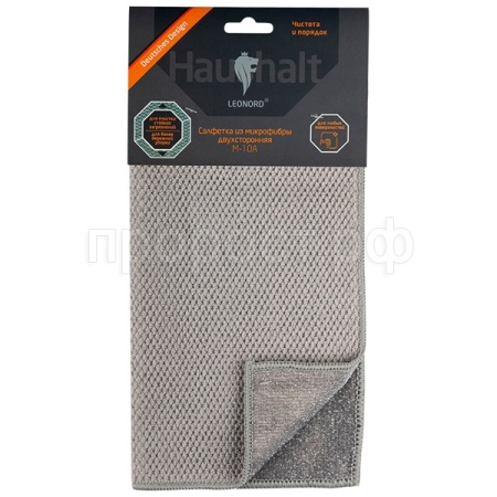 Салфетка д/уборки M-10A 30*30см абразив +микрофибра 106911 /144шт/Leonord  Салфетка д/уборки M-10A 30*30см абразив +микрофибра 106911 /144шт/Leonord