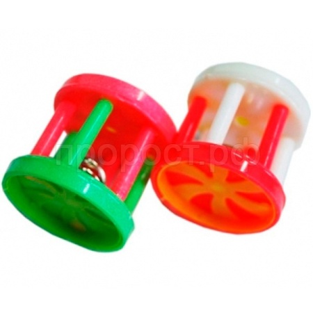 Игрушка к УЮТ Катушка с колокольчиком 4*4см /ИУ75/60/ Евро Игрушка к УЮТ Катушка с колокольчиком 4*4см /ИУ75/60/ Евро