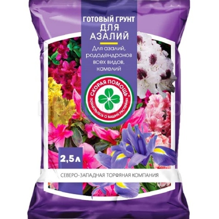 Грунт для Азалий 2,5л Скорая помощь Грунт для Азалий 2,5л Скорая помощь
