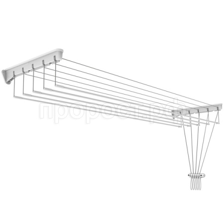 Сушилка для белья настенно-потолочная 7м белый СНП1,4 Сушилка для белья настенно-потолочная 7м белый СНП1,4