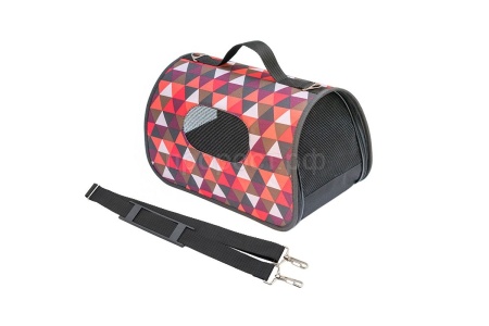 Сумка переноска Променад №1 жесткая с карманом 36,5*22*22см/90021 Сумка переноска Променад №1 жесткая с карманом 36,5*22*22см/90021