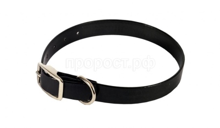 Ошейник биотан 25мм черный 39-51,5см/00225511-07 Ошейник биотан 25мм черный 39-51,5см/00225511-07