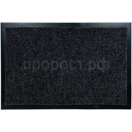 Коврик придверный 60*90см VORTEX "TRIP" влаговп. ребристый серый 24195 Коврик придверный 60*90см VORTEX "TRIP" влаговп. ребристый серый 24195