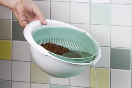 Дуршлаг 1,7л с миской ягодный М1129 Дуршлаг 1,7л с миской ягодный М1129