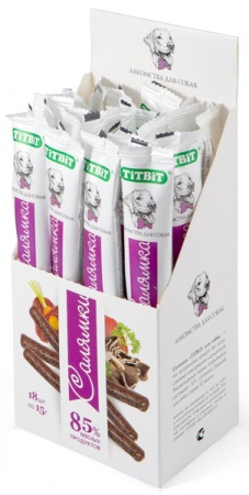 Лакомство для собак Салямка с бараньим желудком /5337/ Лакомство для собак Салямка с бараньим желудком /5337/