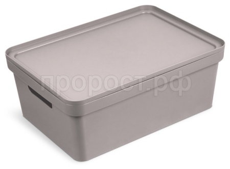 Ящик(коробка) д/хранения Фортуна 38*28*15см коричнево-серый С746КРСЕР /6шт/Мартика Ящик(коробка) д/хранения Фортуна 38*28*15см коричнево-серый С746КРСЕР /6шт/Мартика