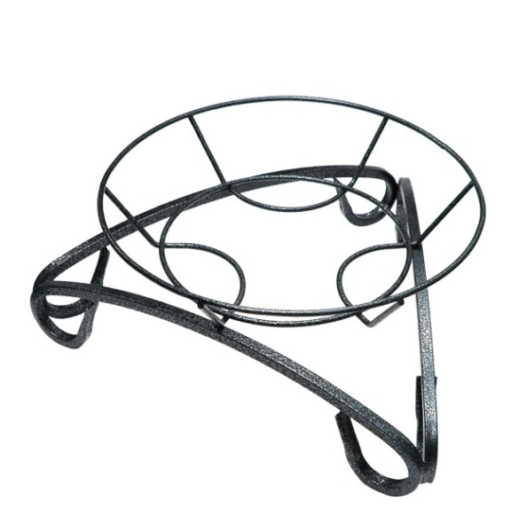 Подставка РЗДИ Напол низкая один горшок на колесах антик бронза 22