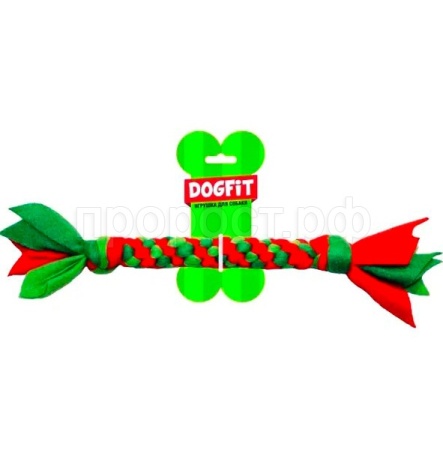 Игрушка с Грейфер DOGFIT из флиса канатик/ЦБ-3161/Фаворит Игрушка с Грейфер DOGFIT из флиса канатик/ЦБ-3161/Фаворит