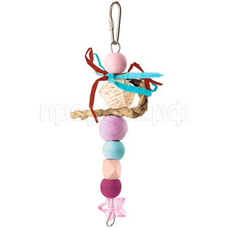 Игрушка д/птиц Фигурка Акварель 160/200*90мм/52171066/Триол Игрушка д/птиц Фигурка Акварель 160/200*90мм/52171066/Триол