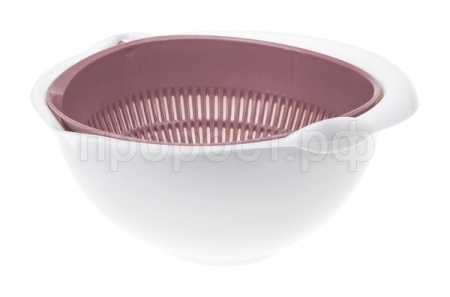 Дуршлаг 1,7л с миской ягодный М1129 Дуршлаг 1,7л с миской ягодный М1129