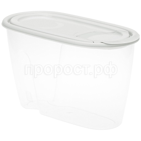 Емкость для сыпучих продуктов 0,9л смоки   Емкость для сыпучих продуктов 0,9л смоки