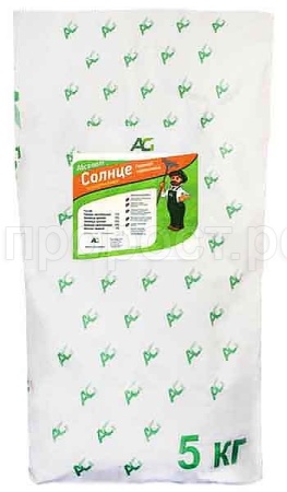 Семена газонной травы Солнце 5 кг Семена газонной травы Солнце 5 кг