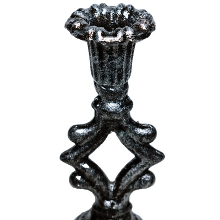 ДЕКОР Подсвечник Ампир антик серебро РЗДИ/1шт ДЕКОР Подсвечник Ампир антик серебро РЗДИ/1шт