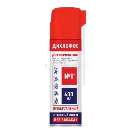 BOZ Дихлофос №1 универсальный 600мл BOZ Дихлофос №1 универсальный 600мл