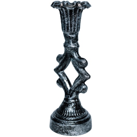 ДЕКОР Подсвечник Ампир антик серебро РЗДИ/1шт ДЕКОР Подсвечник Ампир антик серебро РЗДИ/1шт