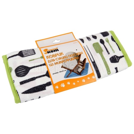 Коврик для сушки посуды 40*25 микрофибра 310253 Коврик для сушки посуды 40*25 микрофибра 310253