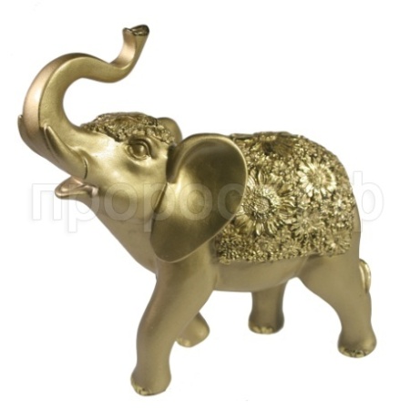 Слон (светлое золото) L19W7H20см 713863/D151 Слон (светлое золото) L19W7H20см 713863/D151