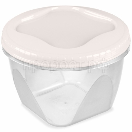 Банка д/хранения пищ. прод. Тондо 0,45л с завинчивающейся крышкой кремовый С284 /24шт/Мартика Банка д/хранения пищ. прод. Тондо 0,45л с завинчивающейся крышкой кремовый С284 /24шт/Мартика