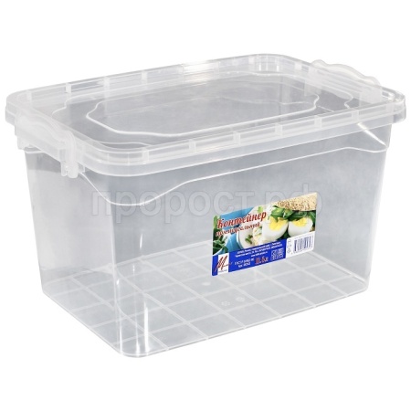Контейнер д/пищ.прод 11,5л прямоуг 06343 Контейнер д/пищ.прод 11,5л прямоуг 06343