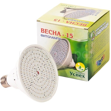Фитолампа ВЕСНА-15 для растений 6Вт Е27 Фитолампа ВЕСНА-15 для растений 6Вт Е27