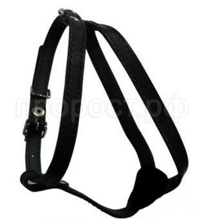 Шлейка кожа 16мм на фетре/130018 Шлейка кожа 16мм на фетре/130018