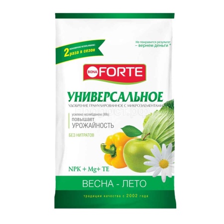 Бона Форте Универсальное Весна лето с микроэлементами 4,5кг Бона Форте Универсальное Весна лето с микроэлементами 4,5кг