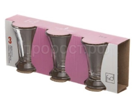 Набор стопок Pub-F&D (3шт) 50мл 42194BFD Набор стопок Pub-F&D (3шт) 50мл 42194BFD
