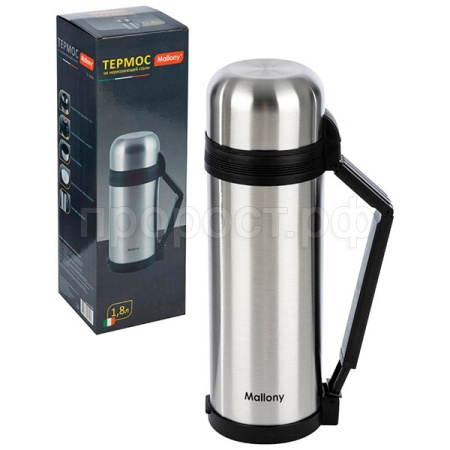 Термос 1,8л SF-1800A из нерж. стали 073005 /12шт/Mallony  Термос 1,8л SF-1800A из нерж. стали 073005 /12шт/Mallony
