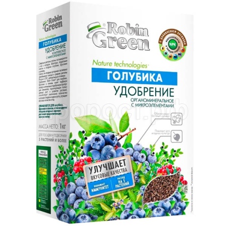 Фаско Робин Грин 1кг Голубика орг-минер 12шт Фаско Робин Грин 1кг Голубика орг-минер 12шт