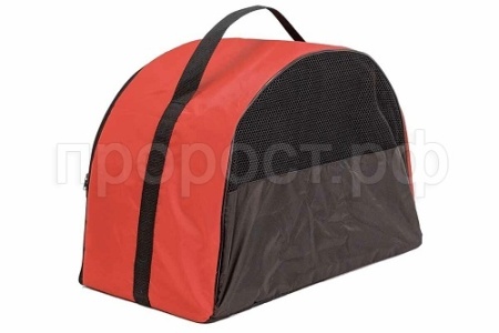 Сумка переноска ЧИП Полукруглая №4 нейлон с сетчатым окном 50*27*35см красная/9049красн/Дарэлл Сумка переноска ЧИП Полукруглая №4 нейлон с сетчатым окном 50*27*35см красная/9049красн/Дарэлл