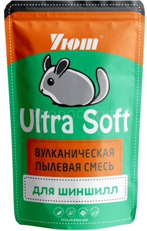 Песок для шиншил вулканическая смесь Уют Ultra Soft 730 гр Песок для шиншил вулканическая смесь Уют Ultra Soft 730 гр