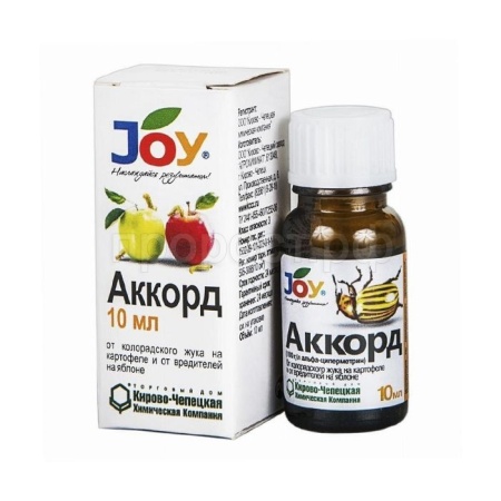 Аккорд 10мл (от вредителей) JOY Аккорд 10мл (от вредителей) JOY