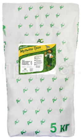 Семена газонной травы Мульти Грин 5 кг Семена газонной травы Мульти Грин 5 кг