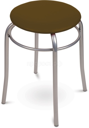 Табурет "Стайл 2" круглый коричневый до 150кг ТБС2/К /5шт Табурет "Стайл 2" круглый коричневый до 150кг ТБС2/К /5шт