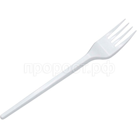 ПОС48566(ПОС52747) Вилка 16,5 Компакт (100шт) белый /20шт/   ПОС48566(ПОС52747) Вилка 16,5 Компакт (100шт) белый /20шт/