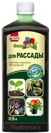 ФлорГумат для Рассады 0,5л ФлорГумат для Рассады 0,5л