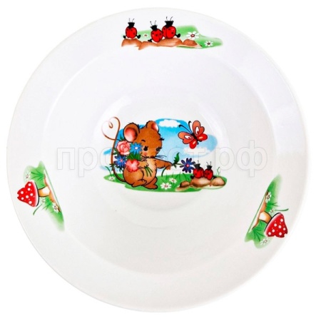 Миска 300мл Мышата фарфор 023532 /12шт/ДФ Миска 300мл Мышата фарфор 023532 /12шт/ДФ