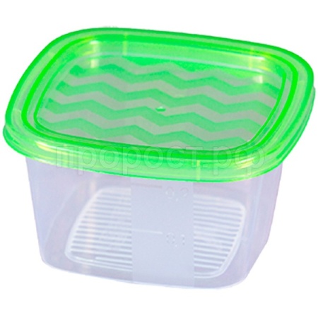 Контейнер д/продуктов 0,23л Style прозрачный 05100 /160шт/ Арз Контейнер д/продуктов 0,23л Style прозрачный 05100 /160шт/ Арз